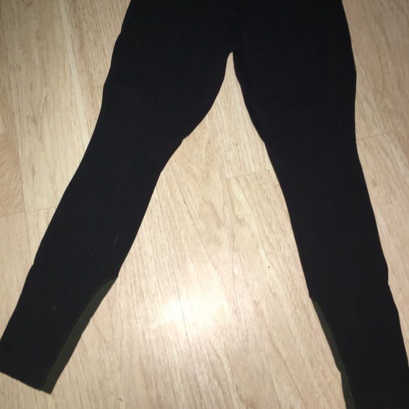 Athleta fitness dual color block leggings - Picture 2 of 3